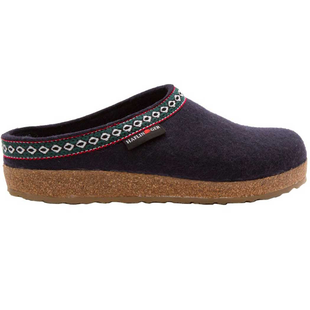 Haflinger Unisex GZ Classic Wool Grizzly Clog