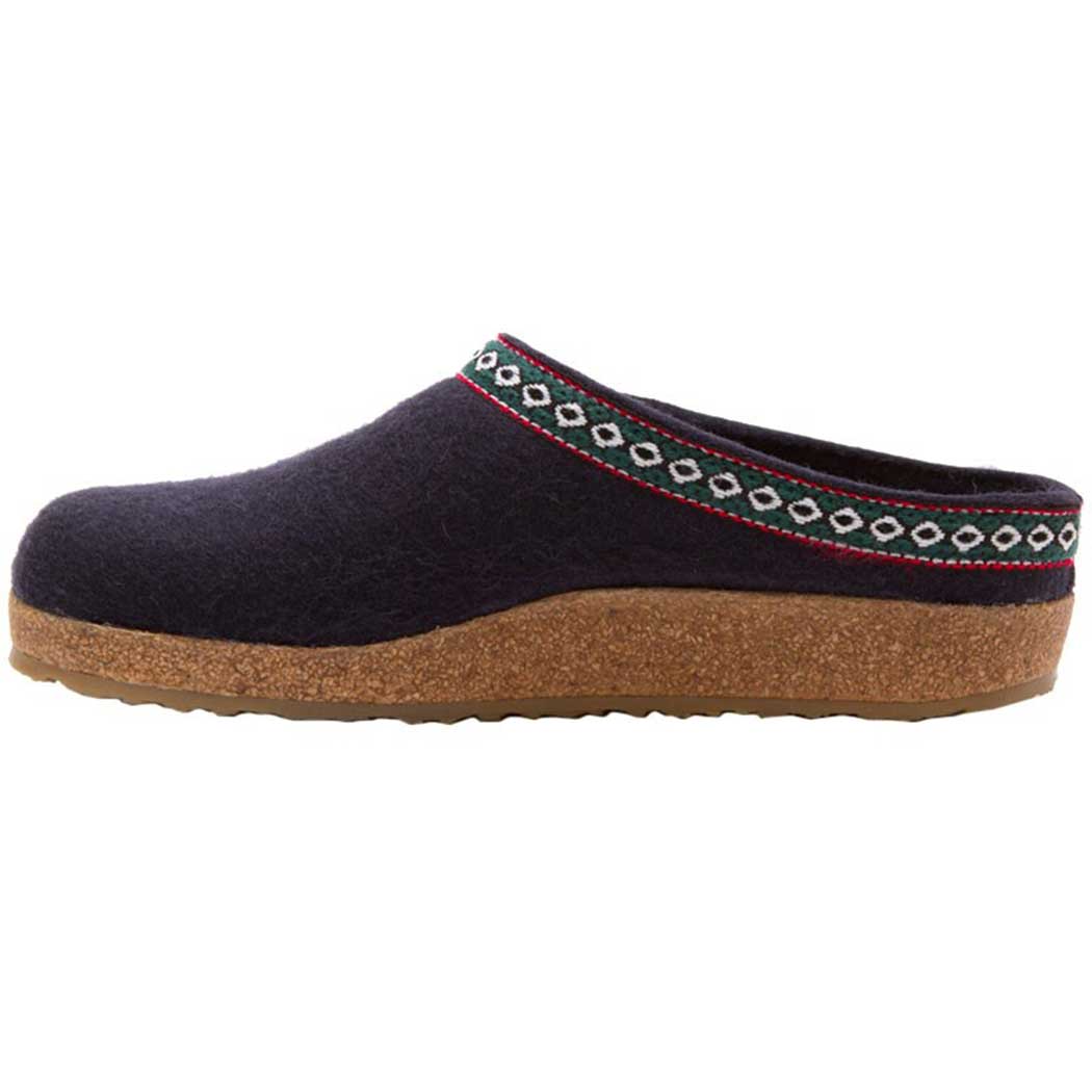 Haflinger Unisex GZ Classic Wool Grizzly Clog