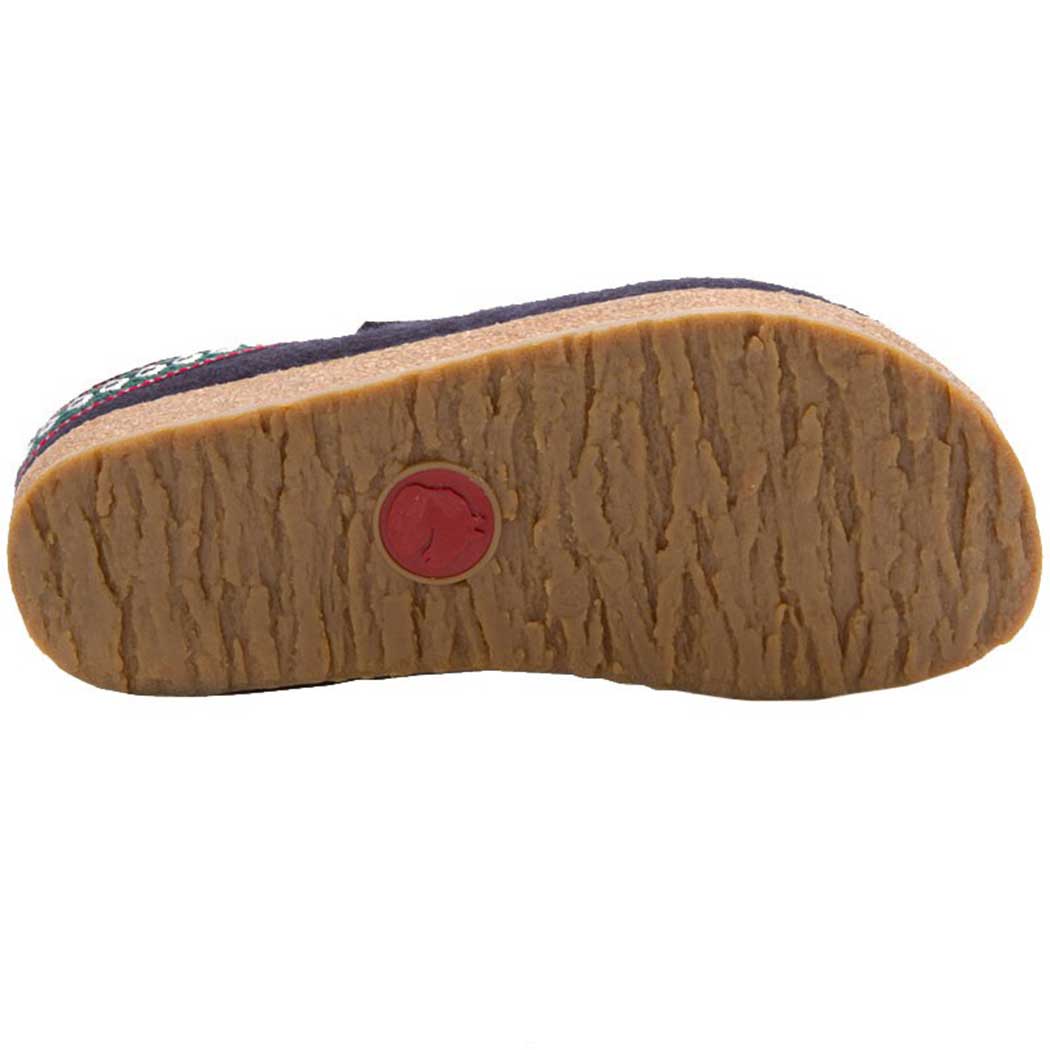 Haflinger Unisex GZ Classic Wool Grizzly Clog