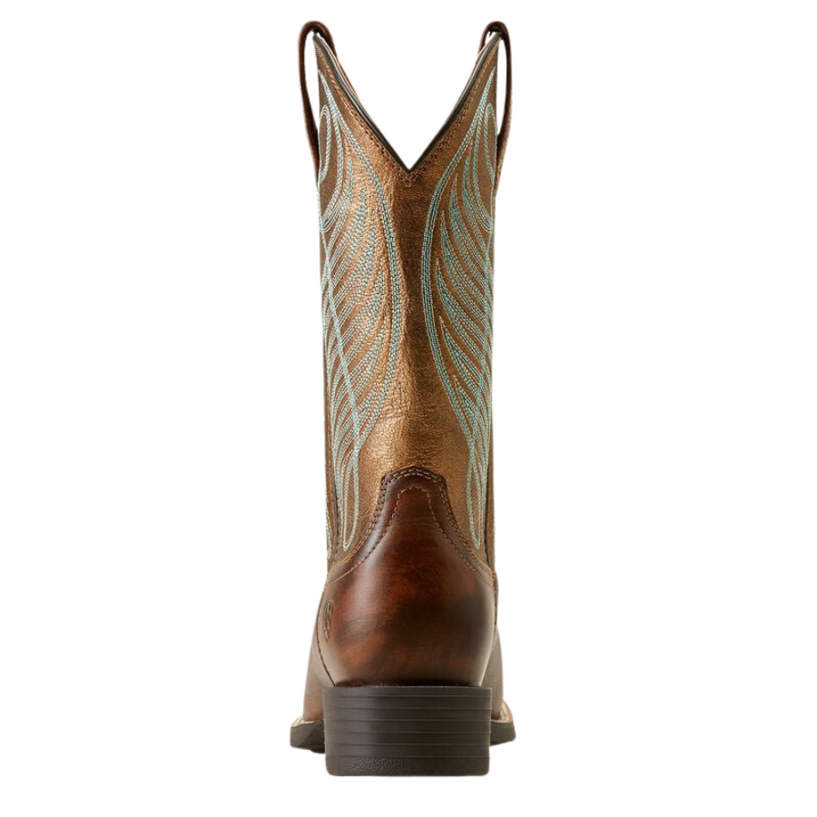 Ariat Women's Round Up Wide Square Toe Western Boot
