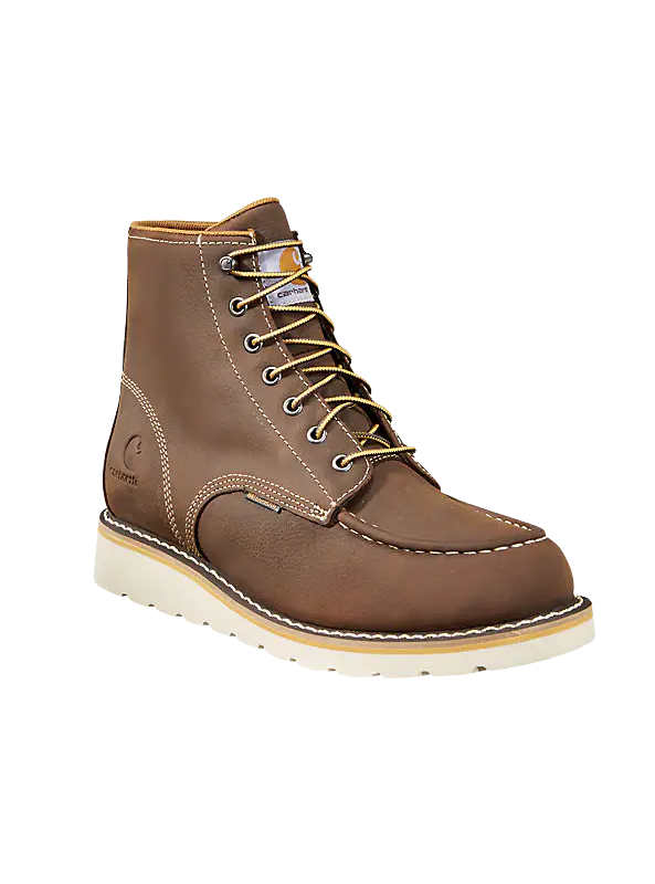 Carhartt Men's Waterproof 6" Moc Toe Wedge Boot
