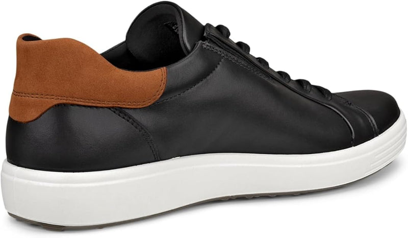 Ecco Men's Soft 7 Leather Slip-In Sneaker