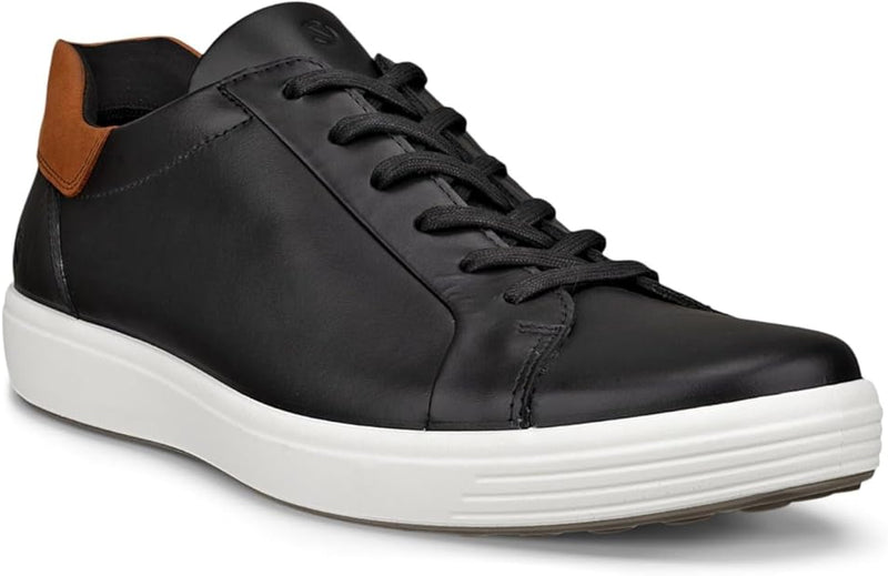 Ecco Men's Soft 7 Leather Slip-In Sneaker