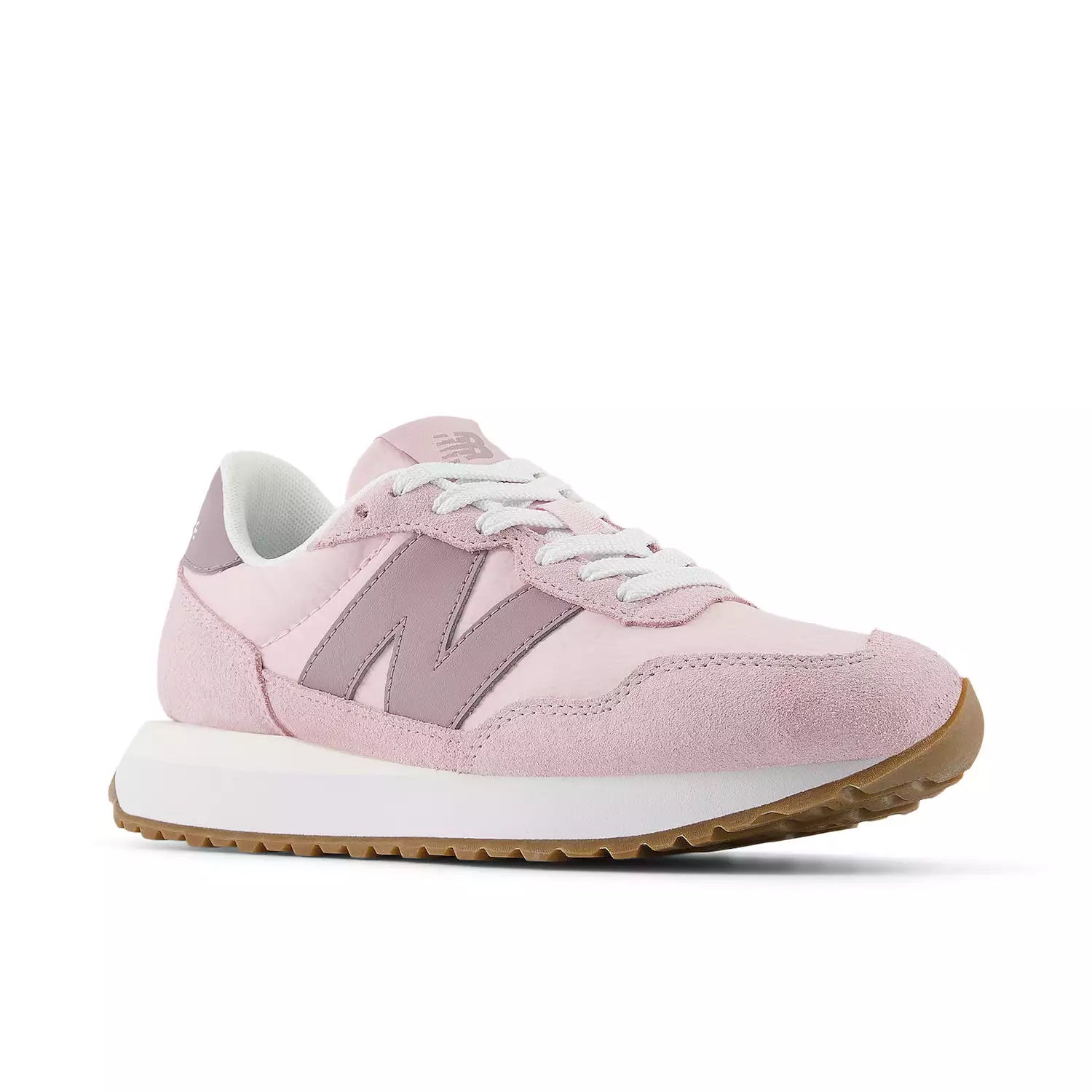 New Balance Women's 237 V1 Sneaker - Rose Sugar / NB White
