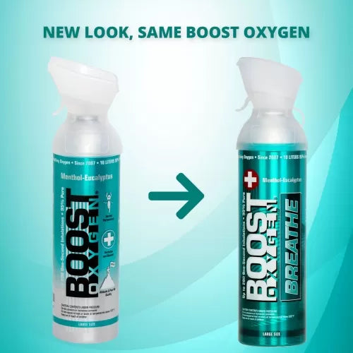 Boost Oxygen Breathe Supplemental Oxygen