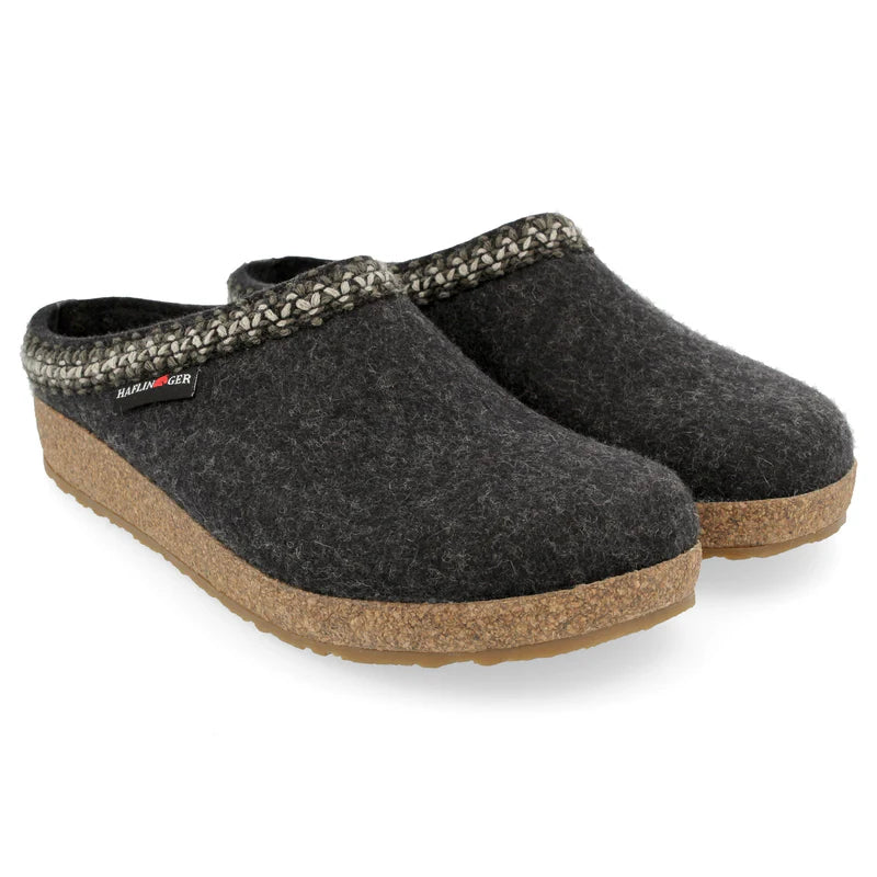 Haflinger Women's Zigzag Clog Slipper