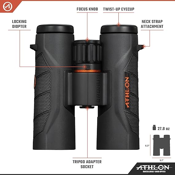 Athlon Optics CRONUS G2 UHD 10×42 Binocular