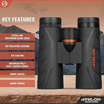 Athlon Optics MIDAS G2 UHD 8×42 Binocular