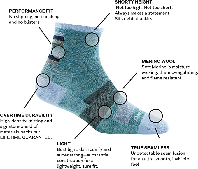 Darn Tough Women's Rubic Shorty Socks