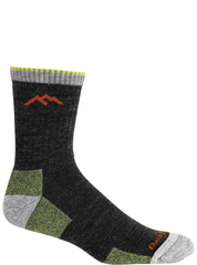 Darn Tough Men's Hiker Micro Crew Cushion Sock Lime