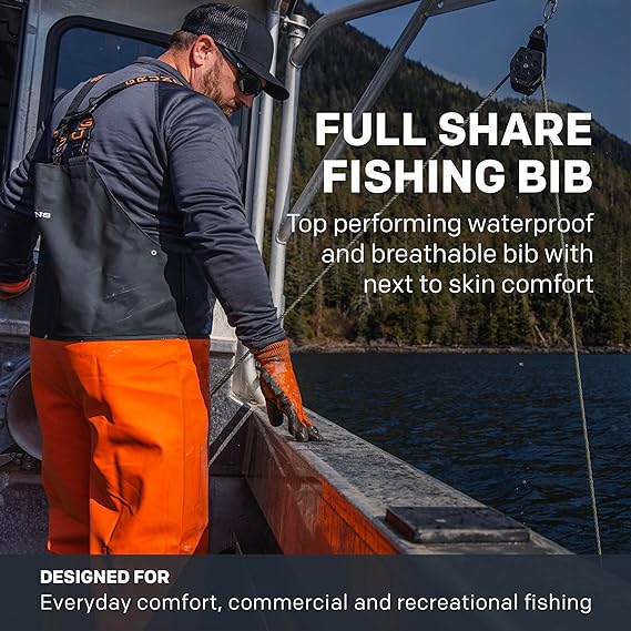 Grundéns Men's Full Share Sport Fishing Bib