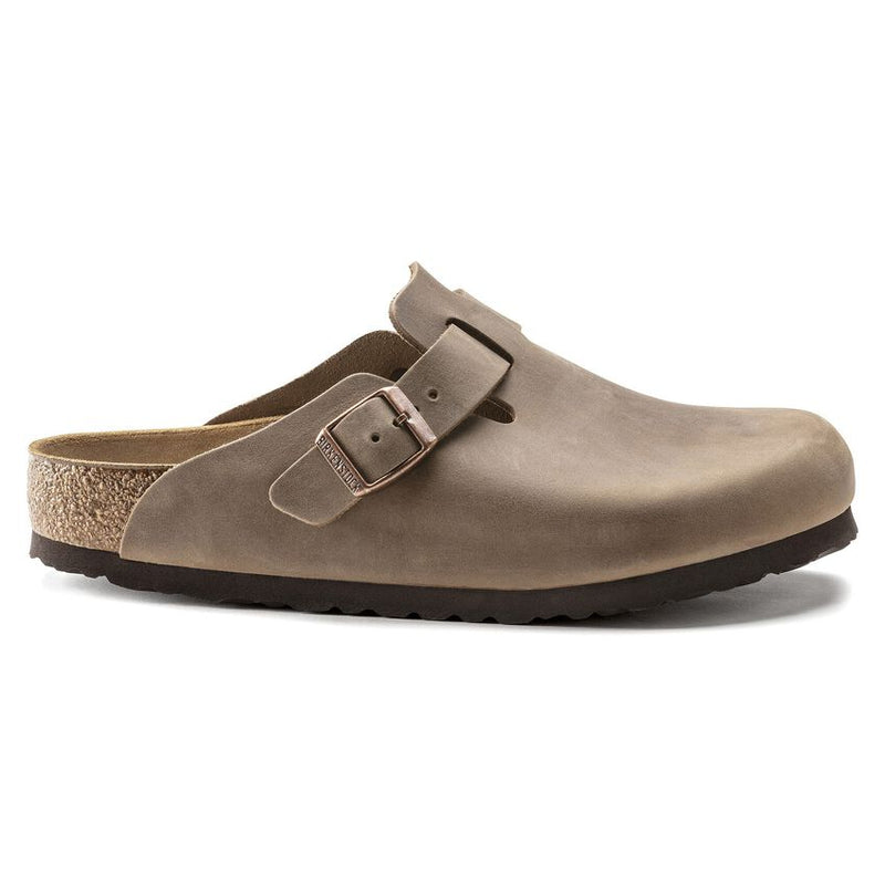 Birkenstock Unisex Boston Oiled Leather Mules