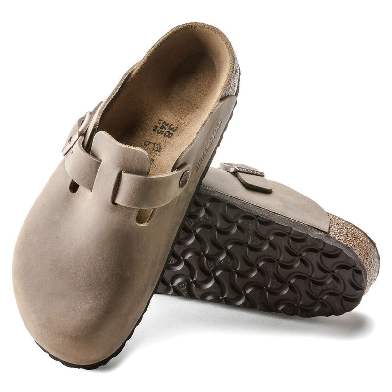 Birkenstock Unisex Boston Oiled Leather Mules