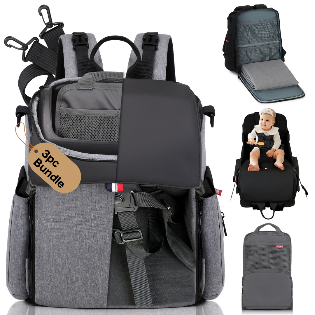 GillyGro Pro Backpack Bundle – The Do-It-All Backpack for Working Parents on the Go!