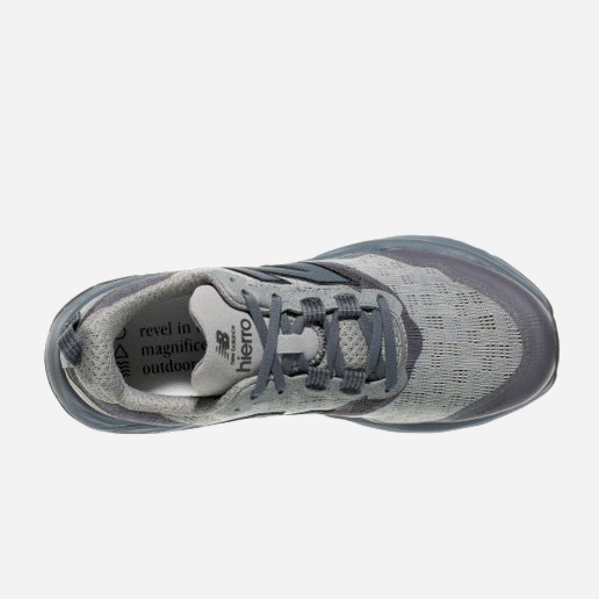 New Balance Men's Fresh Foam X Hierro V9 Shoes - Slate Grey / Shadow Blue