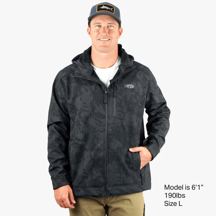 Aftco Men's Reaper Softshell Zip up Jacket