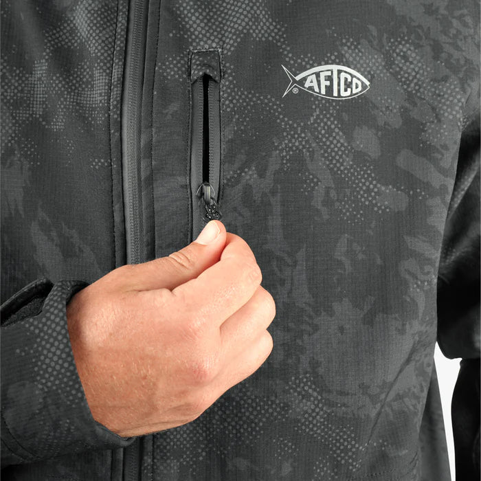 Aftco Men's Reaper Softshell Zip up Jacket