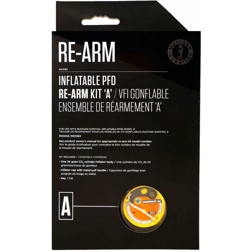 Mustang Survival Re-Arm Kit A 24g - Auto-Hydrostatic for Elite 28 Inflatable Vest