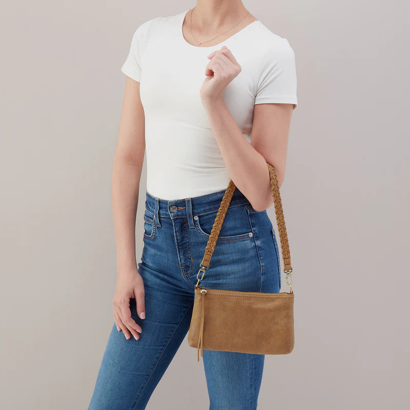Hobo Darcy Crossbody in Buffed Leather Bag