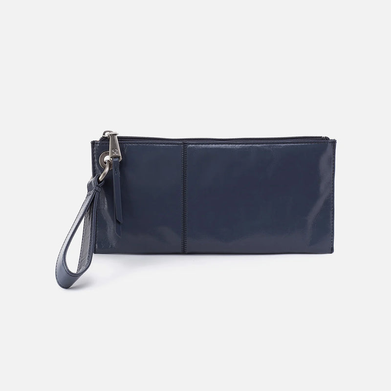 Hobo Vida in Polished Leather Wristlet