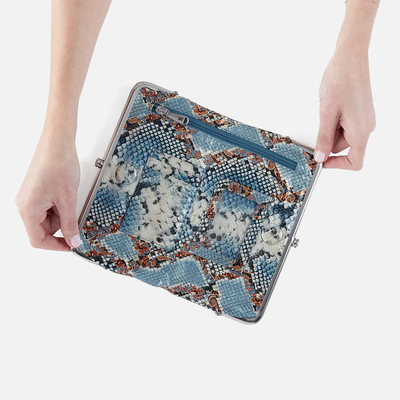 Hobo Women's Lauren in Printed Leather Clutch-Wallet