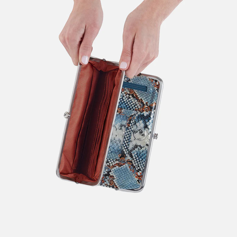 Hobo Women's Lauren in Printed Leather Clutch-Wallet