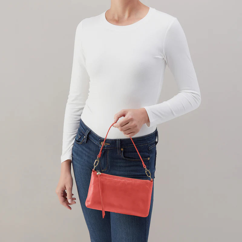 Hobo Darcy Crossbody in Polished Leather Bag