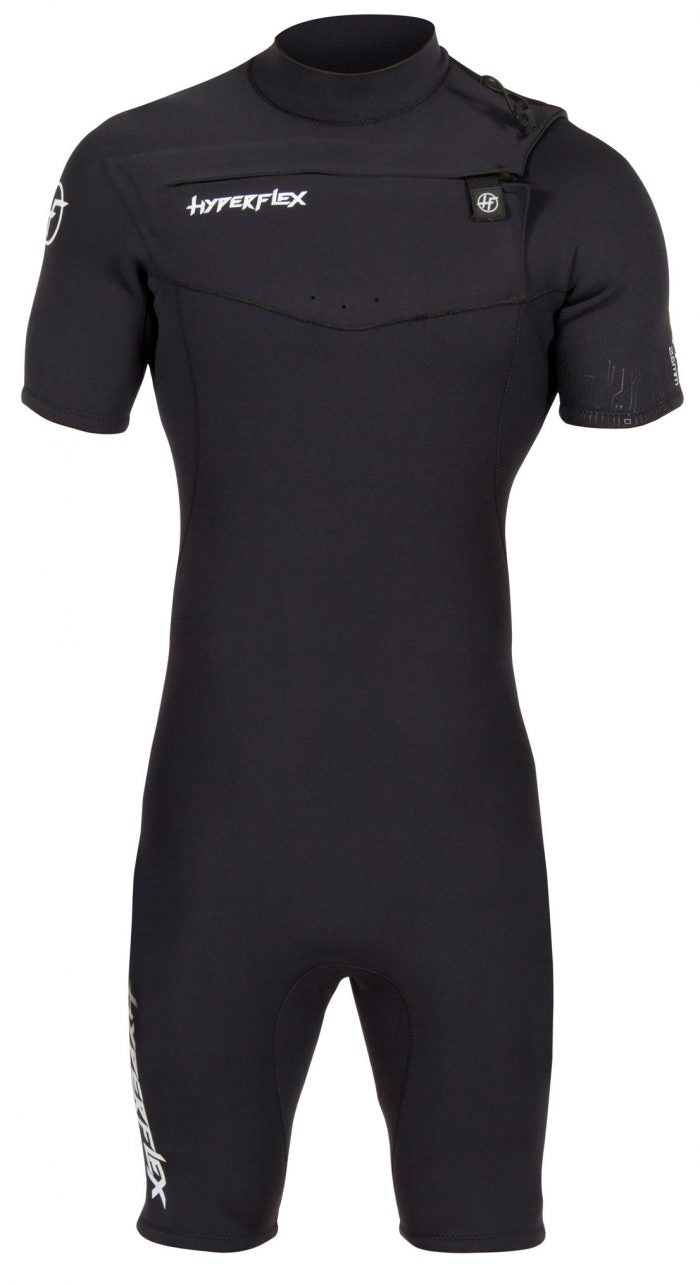 Hyperflex Wetsuits Men's VYRL Shorty Spring Front Zip Fullsuit