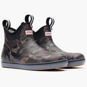 Xtratuf Women's 6 in Black Camo Ankle Deck Boot