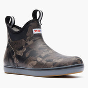 Xtratuf Women's 6 in Black Camo Ankle Deck Boot
