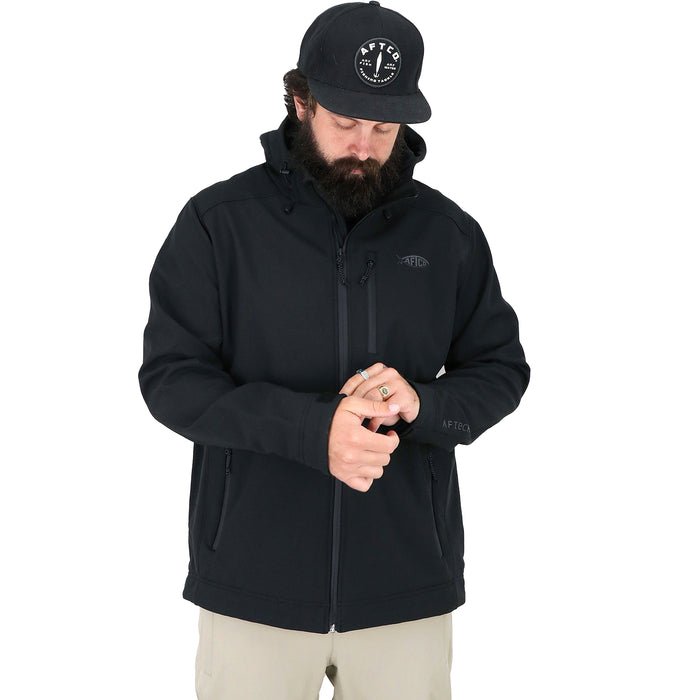 Aftco Men's Reaper Softshell Zip up Jacket | Hiline Sport