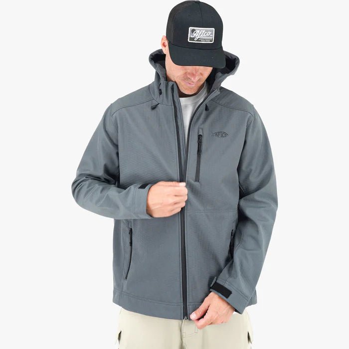 Aftco Men's Reaper Softshell Zip up Jacket | Hiline Sport