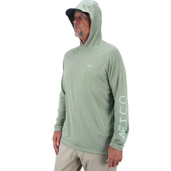 Aftco Men's Samurai Sun Protection Hoodie Shirt | Hiline Sport