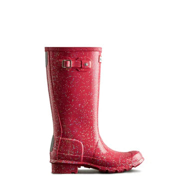 Hunter Women's Refined Short Quilted Gloss Rain Boot