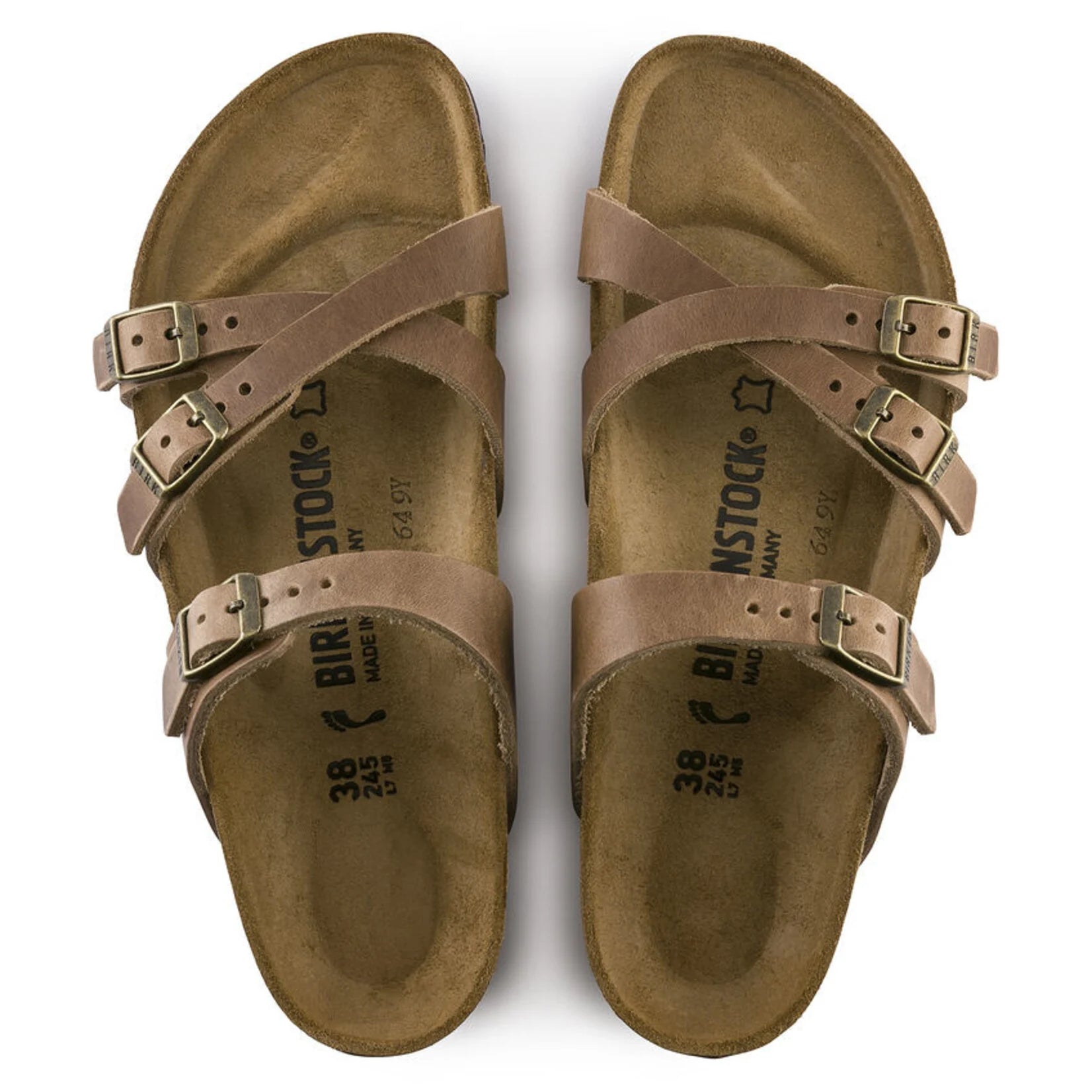 Birkenstock Women's Franca Oiled Leather Sandal