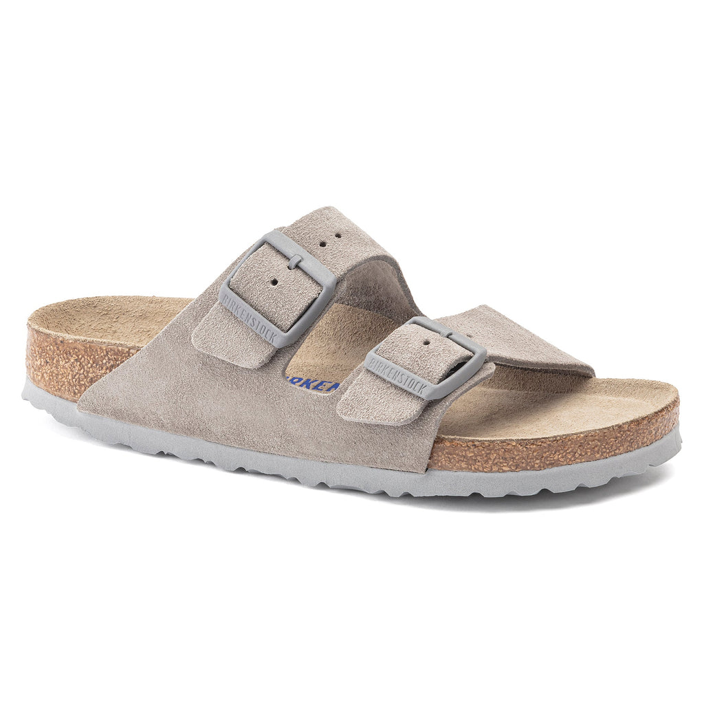 Birkenstock Unisex Arizona Soft Footbed Suede Leather Sandal | Hiline Sport