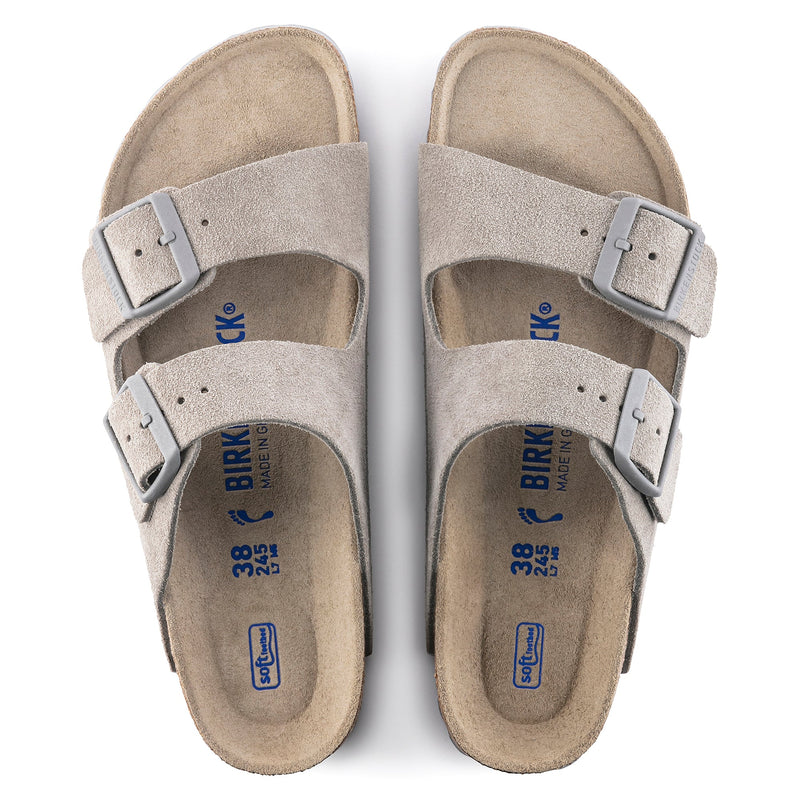 Birkenstock Unisex Arizona Soft Footbed Suede Leather Sandal | Hiline Sport