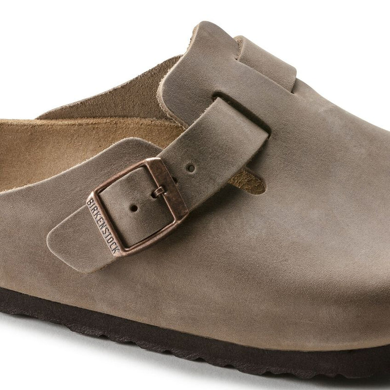 Birkenstock Unisex Boston Oiled Leather Mules | Hiline Sport