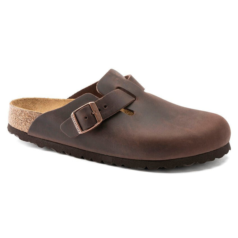 Birkenstock Unisex Boston Oiled Leather Mules | Hiline Sport