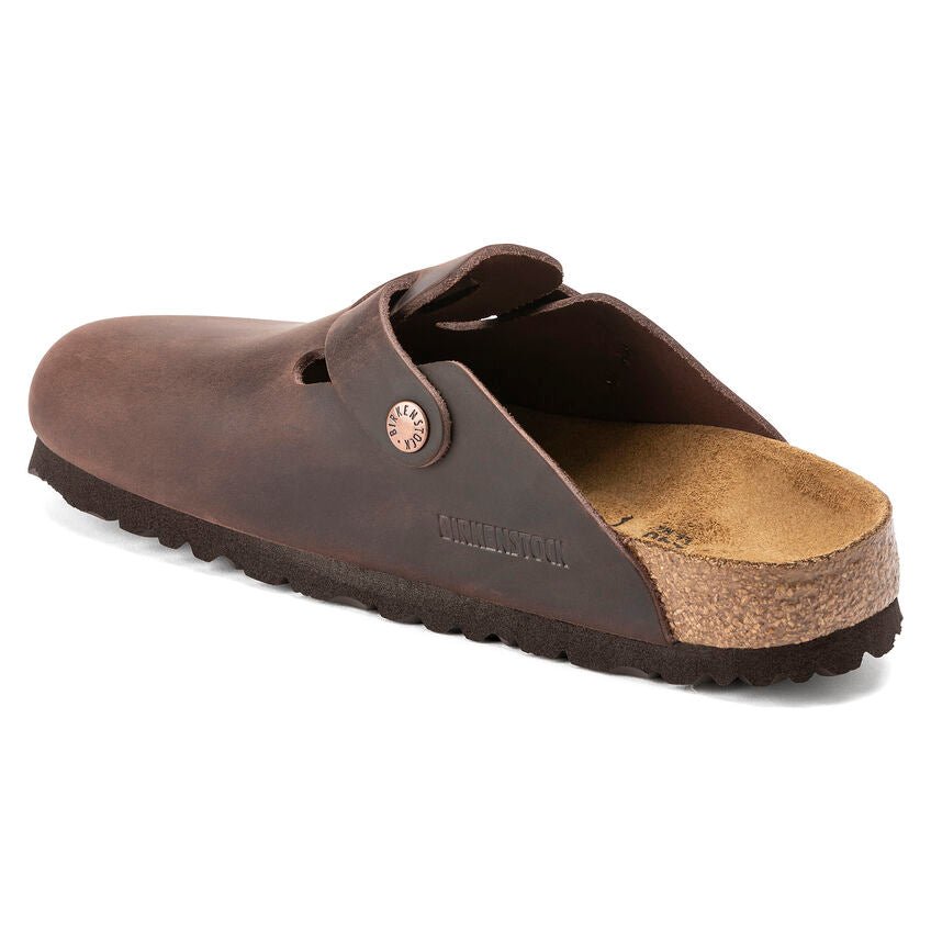 Birkenstock Unisex Boston Oiled Leather Mules | Hiline Sport