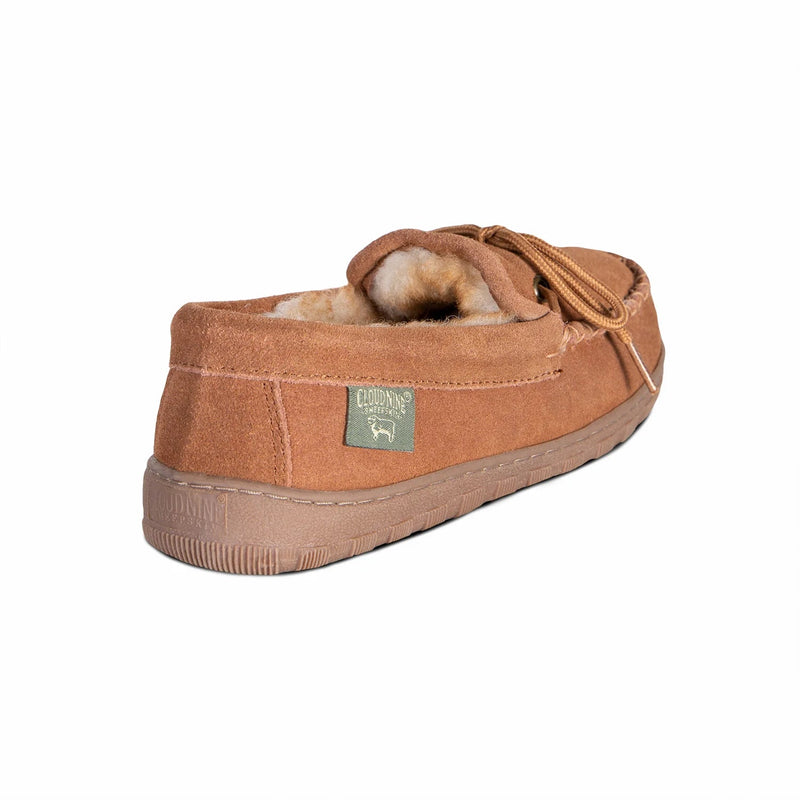 Cloud Nine Ladies Moccasins Indoor/Outdoor Slippers | Hiline Sport