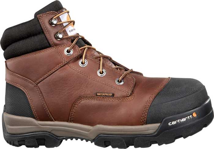 Carhartt Men's 6" Waterproof Moc Steel Toe Wedge Work Boot