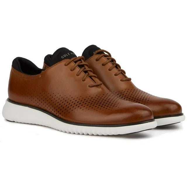 Cole Haan Men's 2.ZERØGRAND Lined Laser Wingtip Oxford Shoe | Hiline Sport