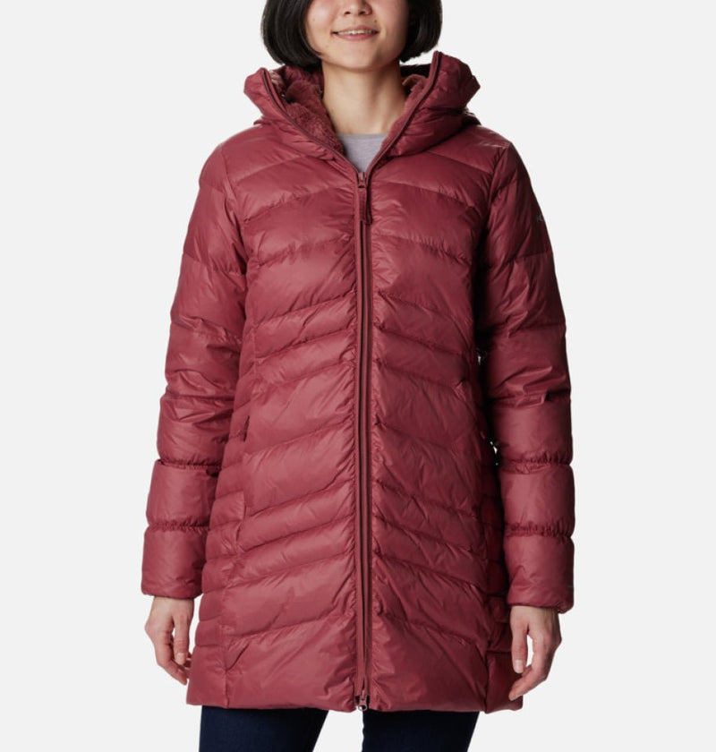 Columbia Women's Autumn Park™ Down Hooded Mid Jacket | Hiline Sport