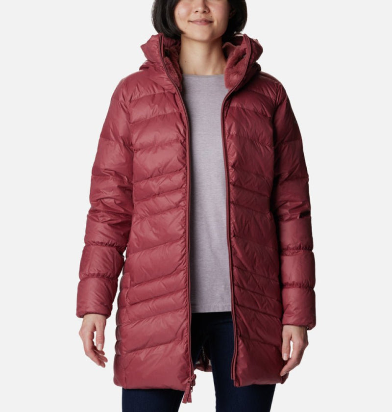 Columbia Women's Autumn Park™ Down Hooded Mid Jacket | Hiline Sport