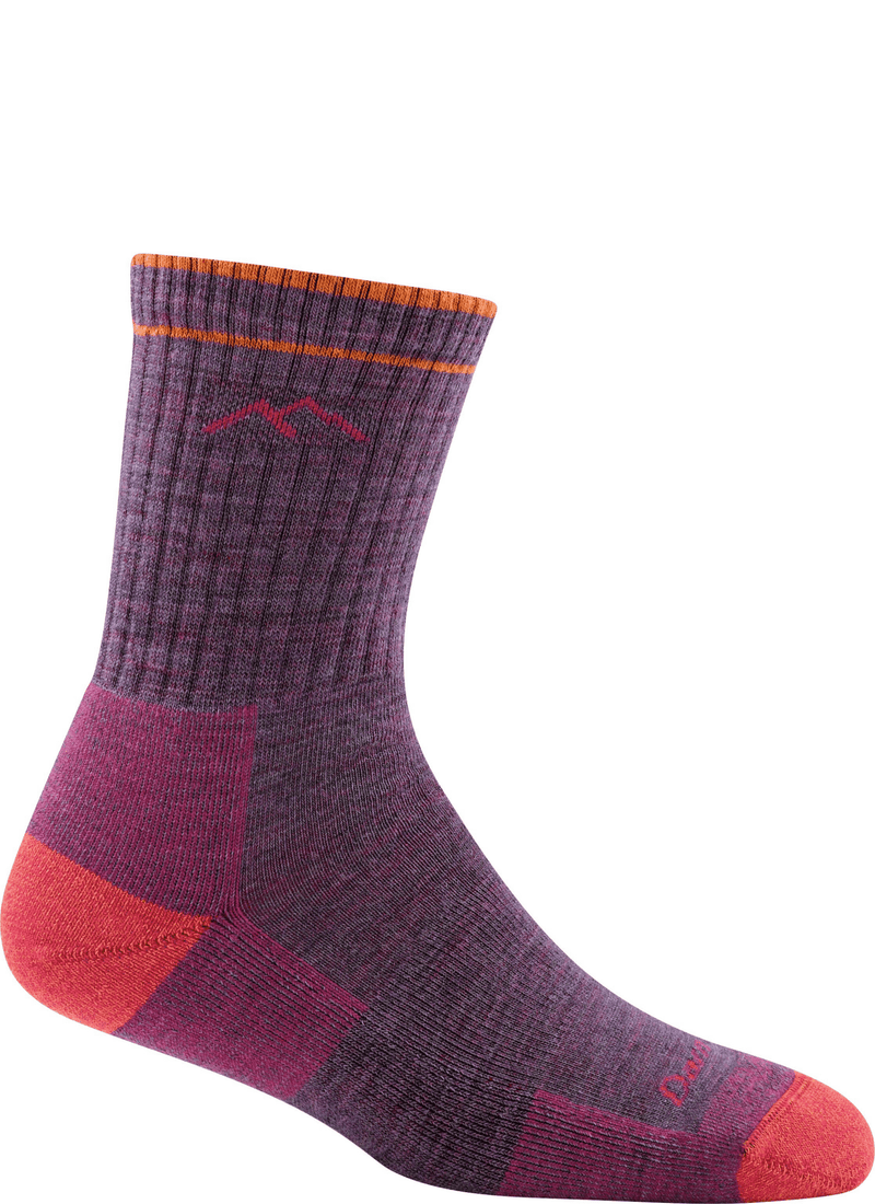 Darn Tough Women's Hiker Micro Crew Midweight Hiking Sock | Hiline Sport