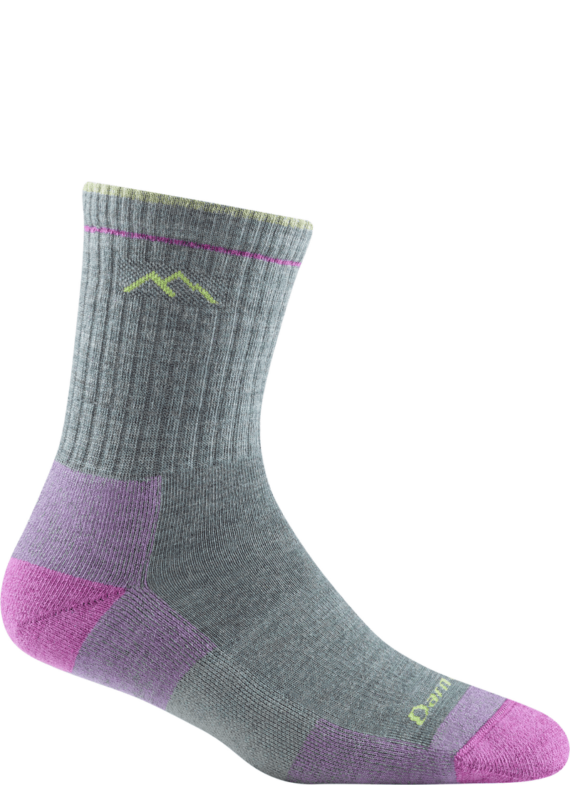 Darn Tough Women's Hiker Micro Crew Midweight Hiking Sock | Hiline Sport