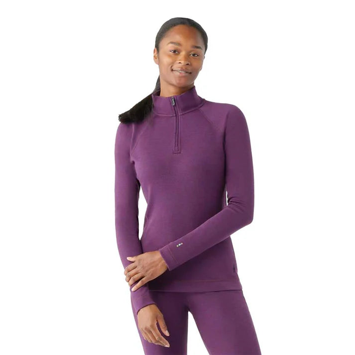 Smartwool Women's Standard Classic Thermal Merino Base Layer 1/4 Zip