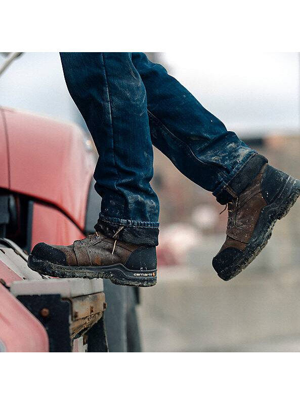 Carhartt Men's Rugged Flex Waterproof Insulated 8" Composite Toe Work Boot