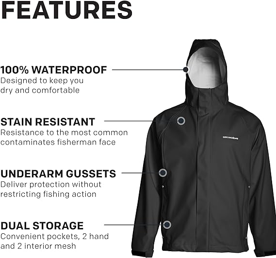 Grundéns Men's Neptune 319 Commercial Fishing Jacket | Hiline Sport